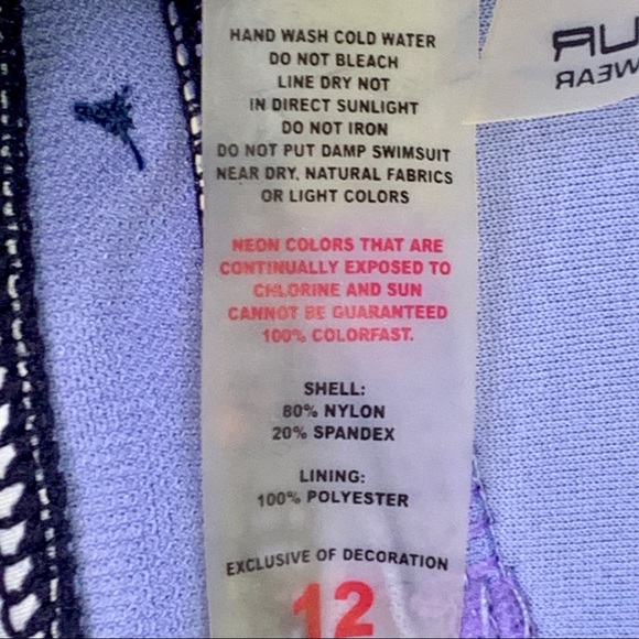 ZeroXPosur Swimwear Colorful Swim Tankini | 12 - Picture 7 of 7